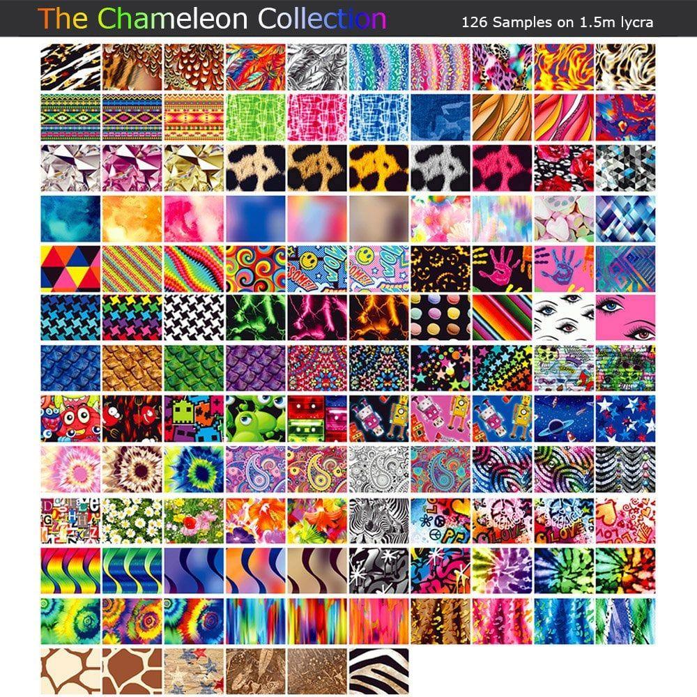 Print Collection - Sample Sheet - Chameleon