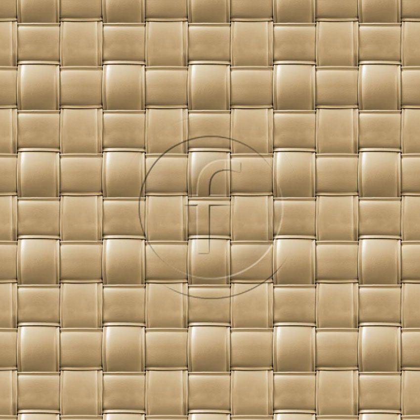 Woven Leather Butterscotch, Image, Textured Printed Stretch Fabric: Neutral