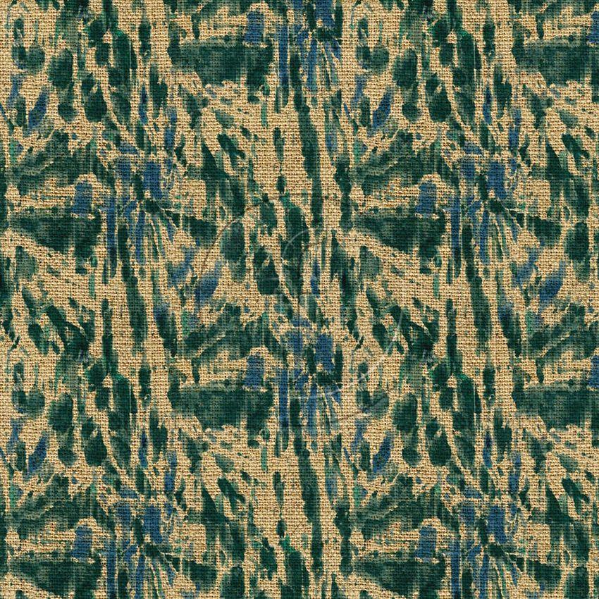 Birch, Textured, Tie Dye Effect Printed Stretch Fabric: Neutral