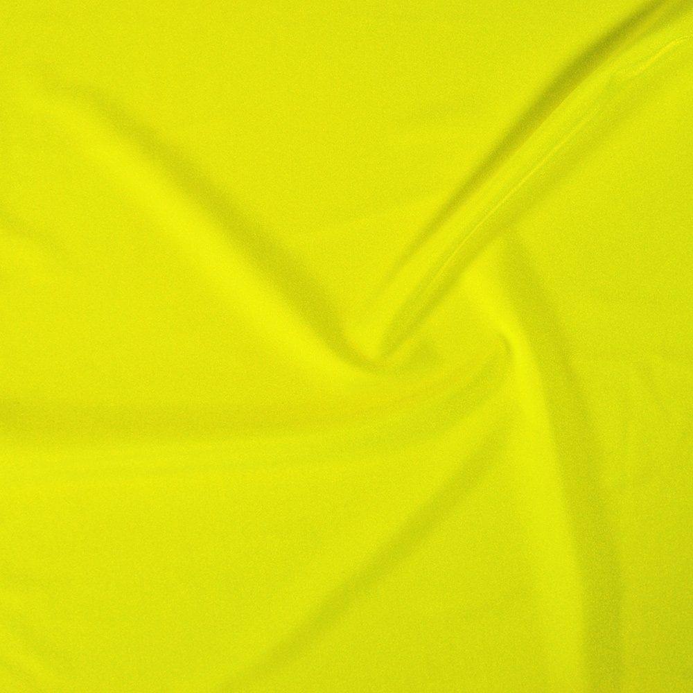 Shiny Nylon Stretch Lycra Flo Yellow