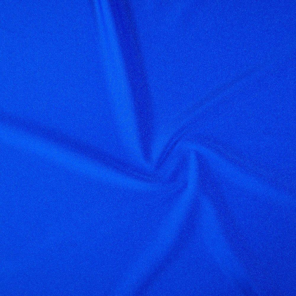 Shiny Nylon Stretch Lycra Bright Blue