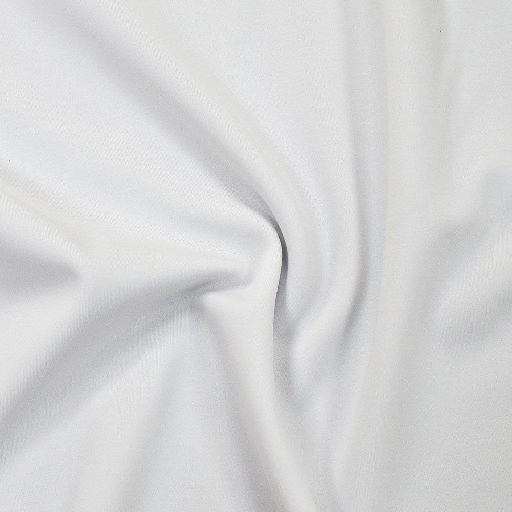 Silhouette Stretch Fabric White