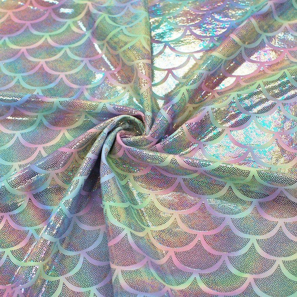 Serbet Pastel & Sound Mermaid - Foiled Print on Flex