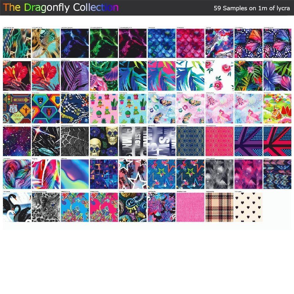 Print Collection - Sample Sheet - Dragonfly