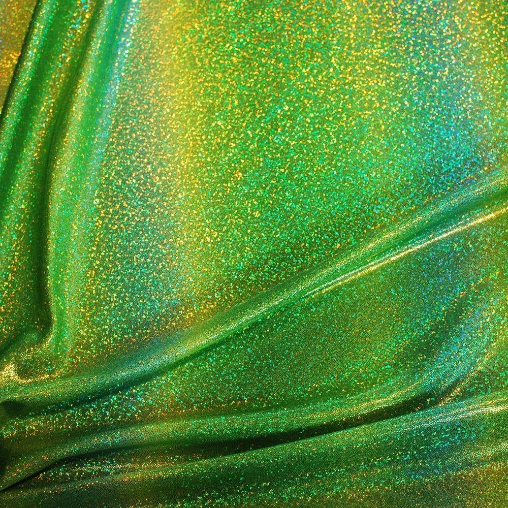 Cirrus Green On Hkm2007 Silver Hologram (Poly) Shine - Foiled Print