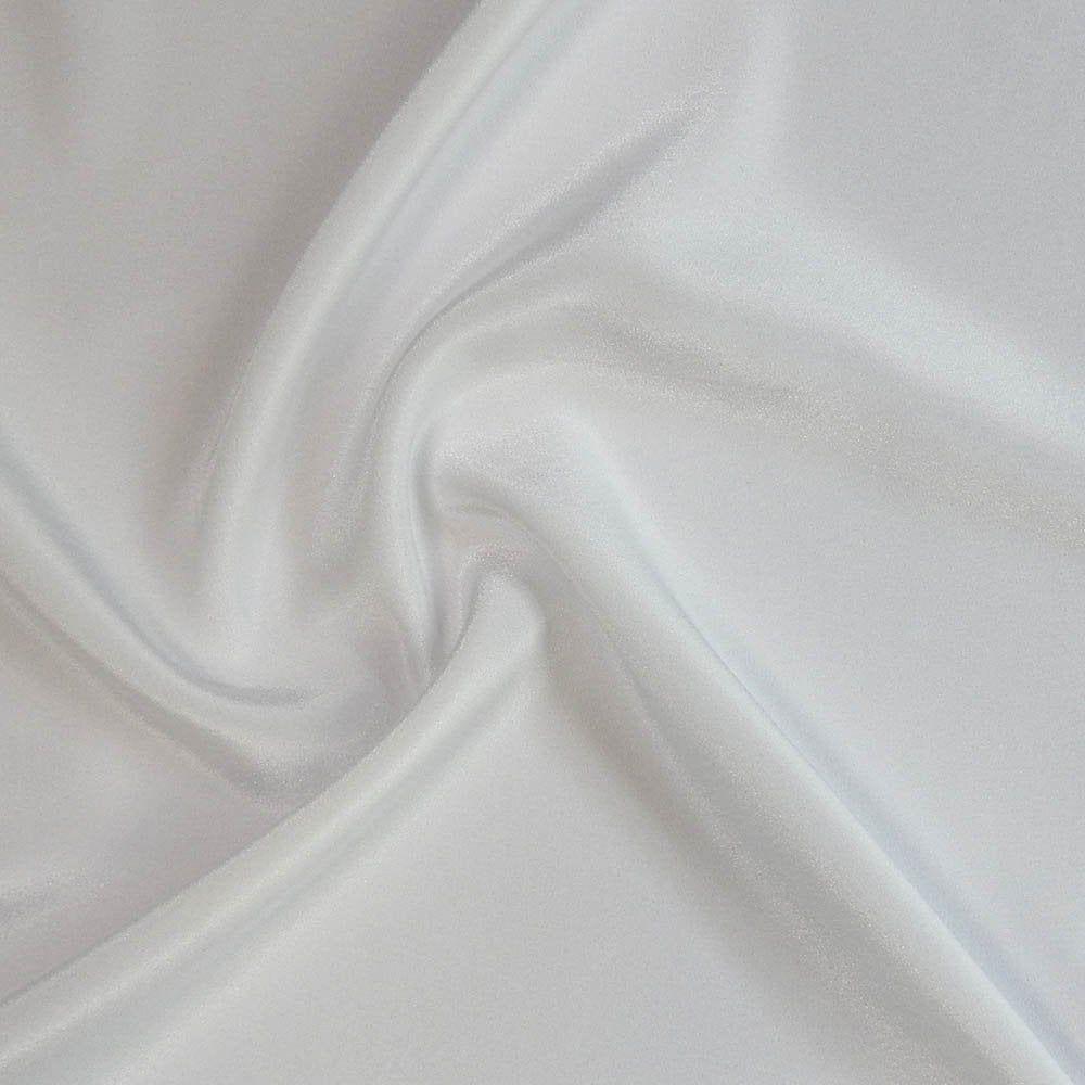 PF1008 Faux Silk 100% Polyester White