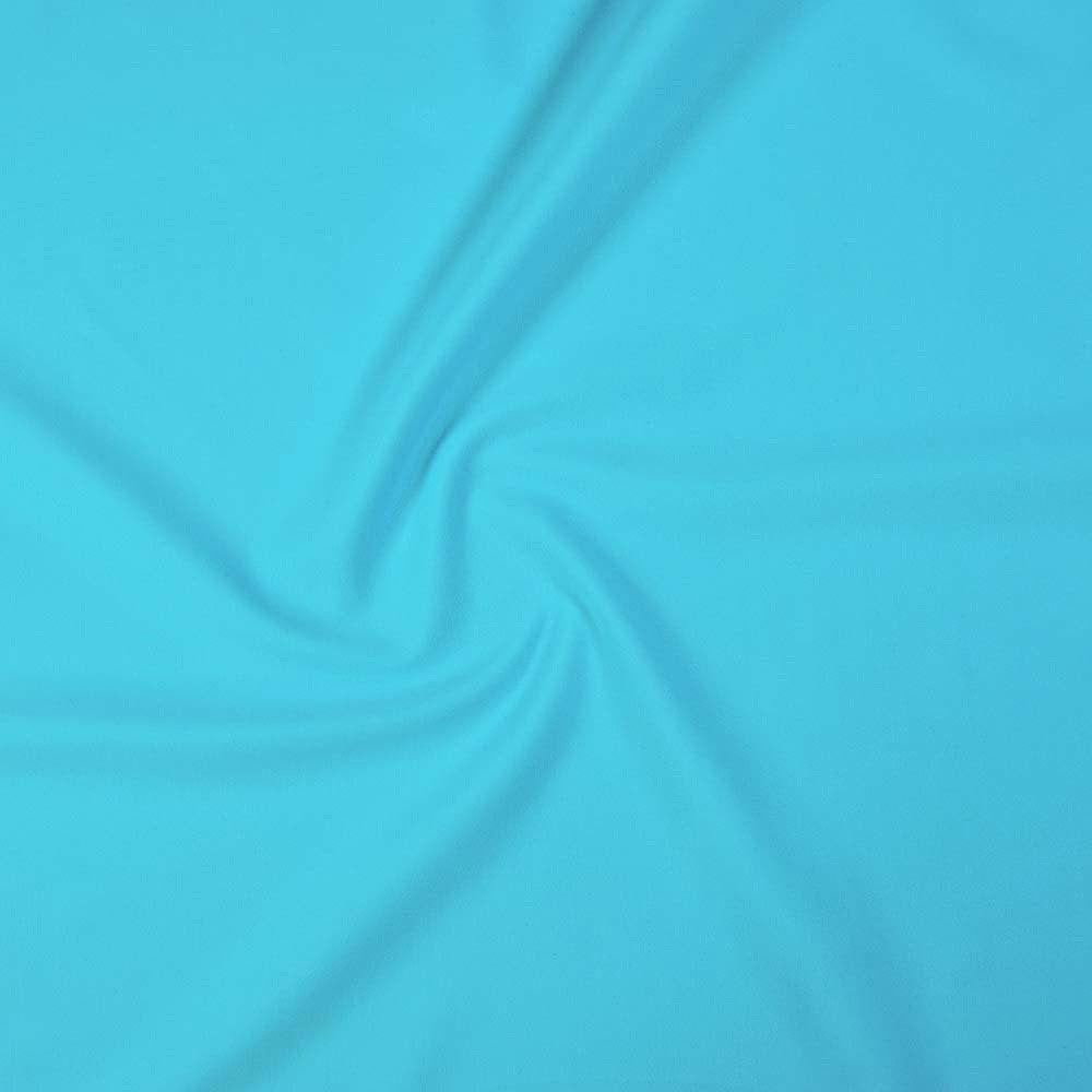 Matt Stretch Nylon: Aqua Blue