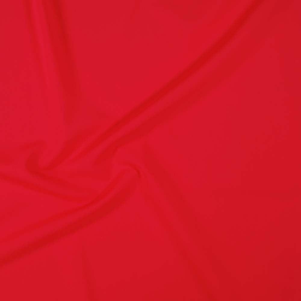 Matt Stretch Nylon: Neon Red