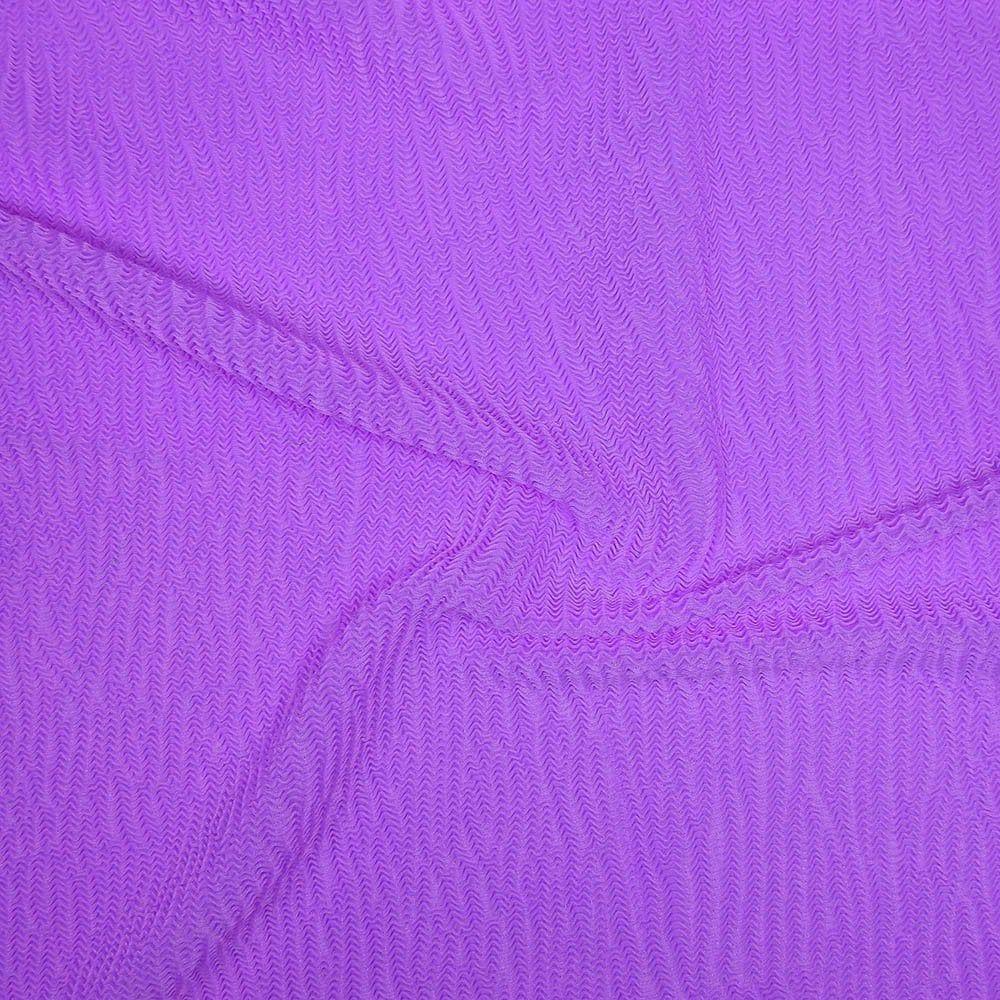 Ibiza Crinkle Stretch Fabric Lilac