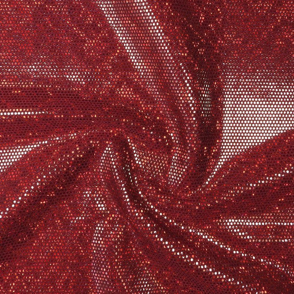 Clearance - Hz 1023 Red Hol Zitto Foil On Ne 3044 Granato Shiny Nylon