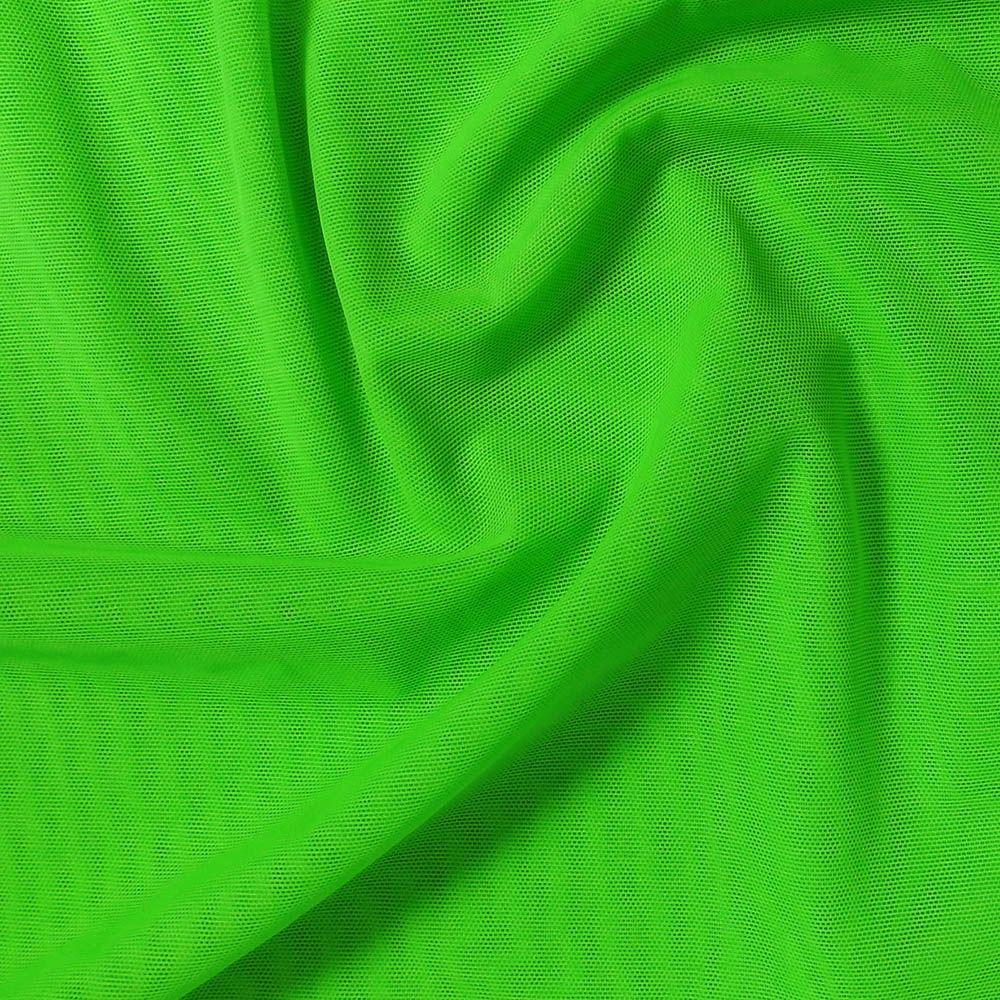 Acid Green Alicante Stretch Net - Custom Foiled