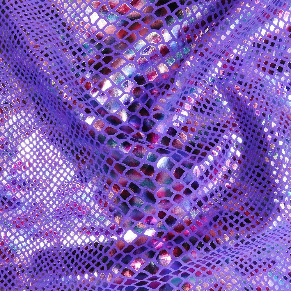 Cerise Jelly Bean Snake On Uv Matt Nylon Fabric