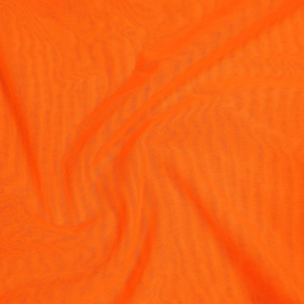 Hot Orange Alicante Stretch Net - Custom Foiled