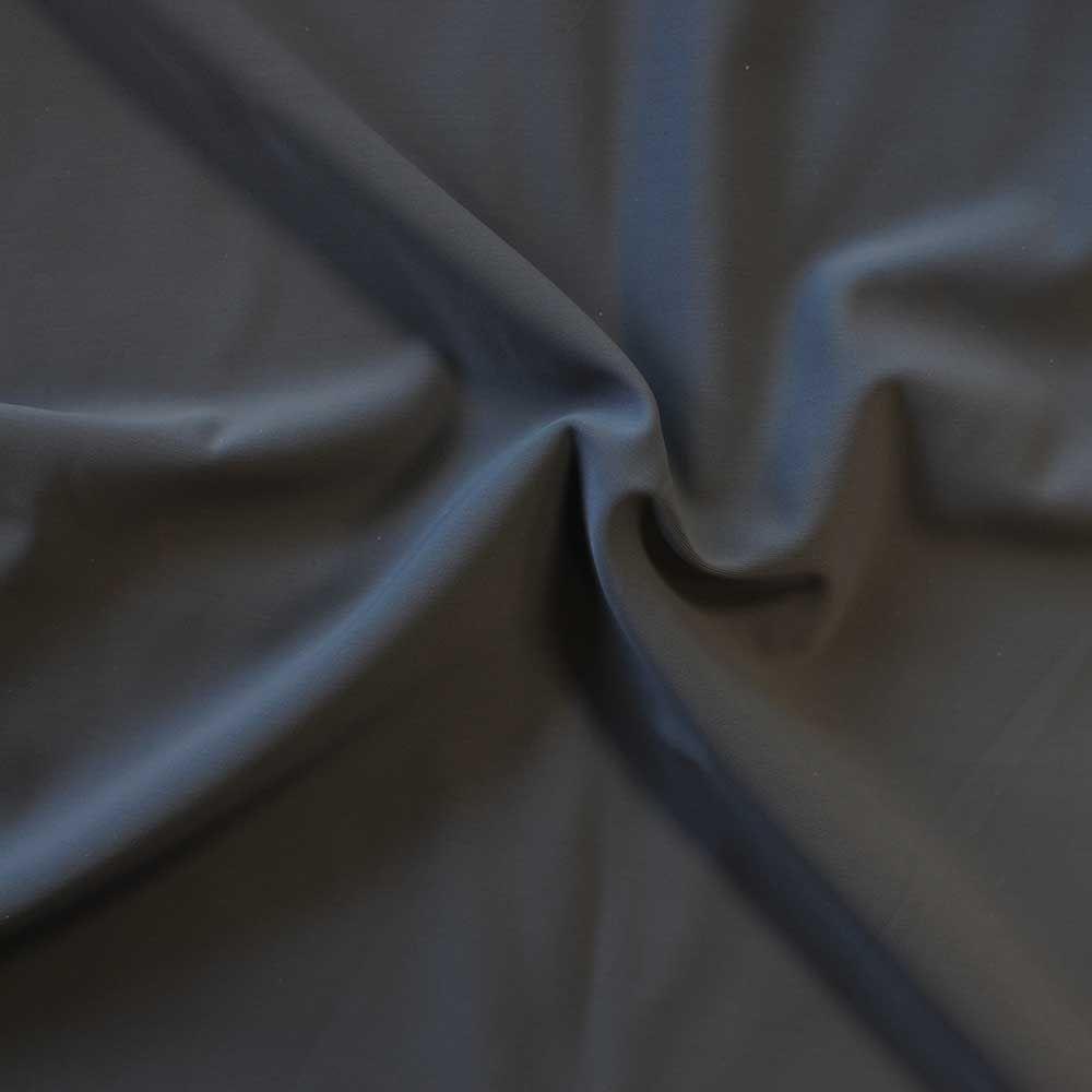 French Grey Life Recycled Stretch Nylon Fabric - Custom Foiled