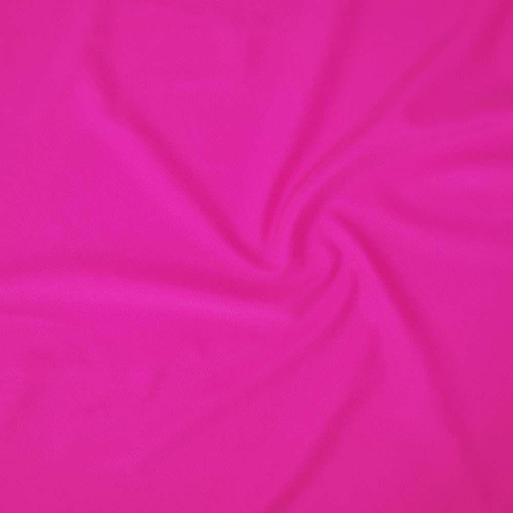 Flo Pink Matt Nylon Lycra - Custom Foiled