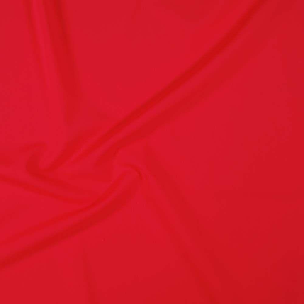 Neon Red Matt Nylon Lycra - Custom Foiled