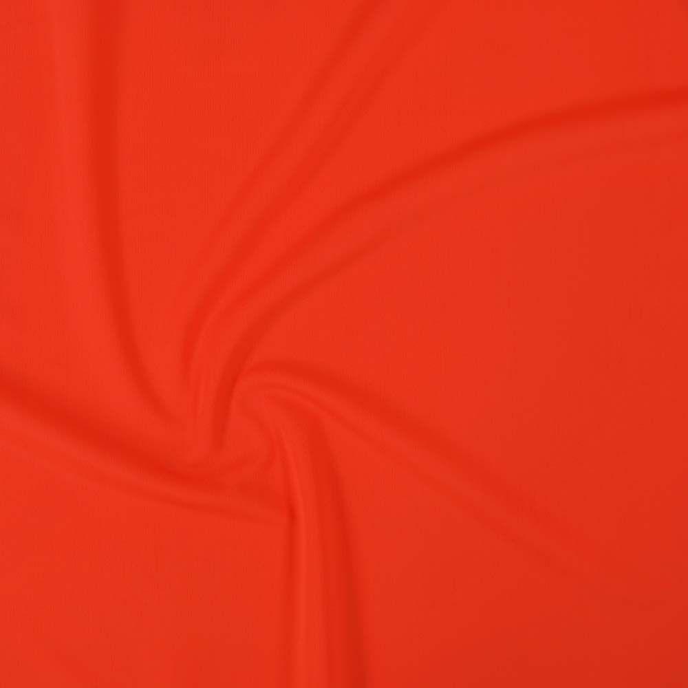 Flame Red Matt Nylon Lycra - Custom Foiled