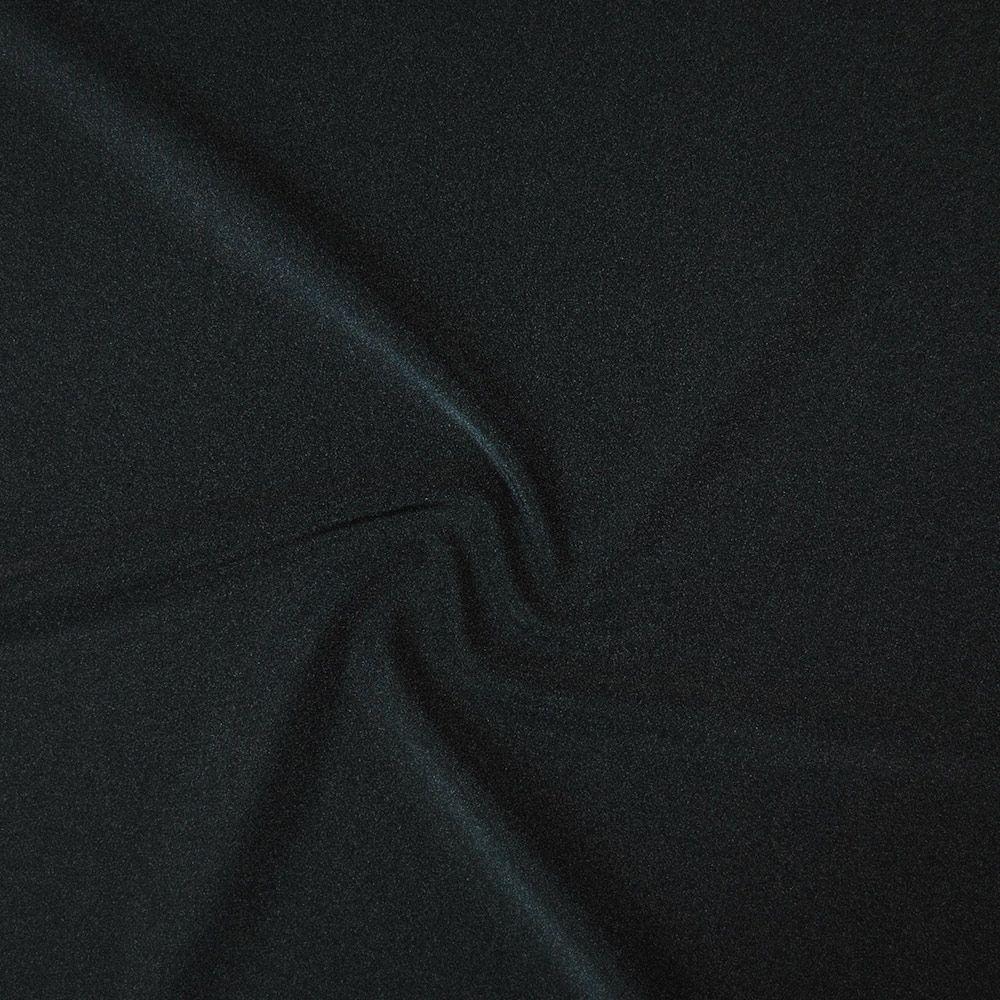 Black Shiny Nylon Stretch Lycra - Custom Foiled