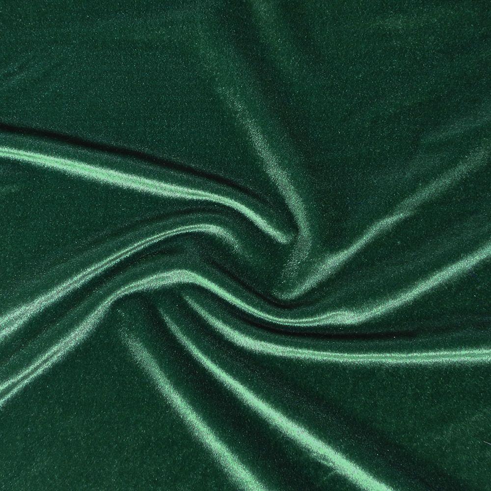 Moss Smooth Stretch Velvet - Custom Foiled