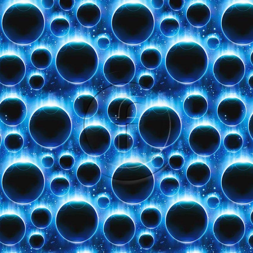 Eclipse Blue - Printed Fabric