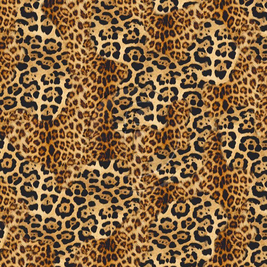 Cheetah Mix, Animal Printed Stretch Fabric: Neutral