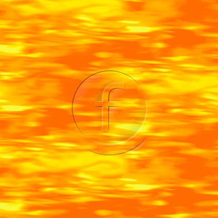 Sunseeker Orange, Abstract Printed Stretch Fabric
