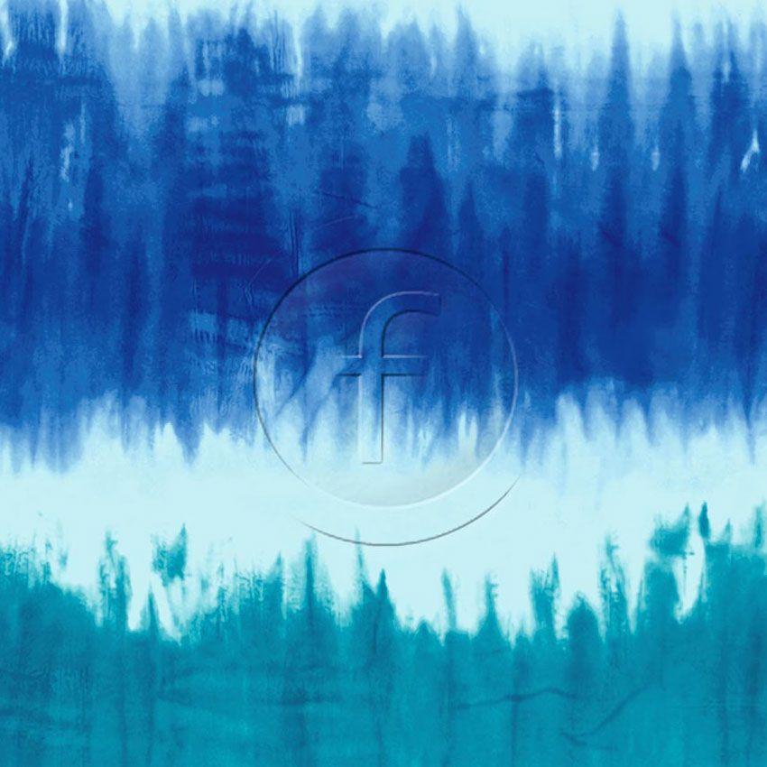 Waterfall Blue Jade - Printed Fabric