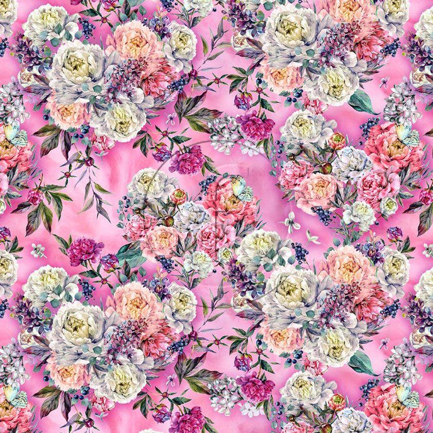 Florence Pink - Printed Fabric