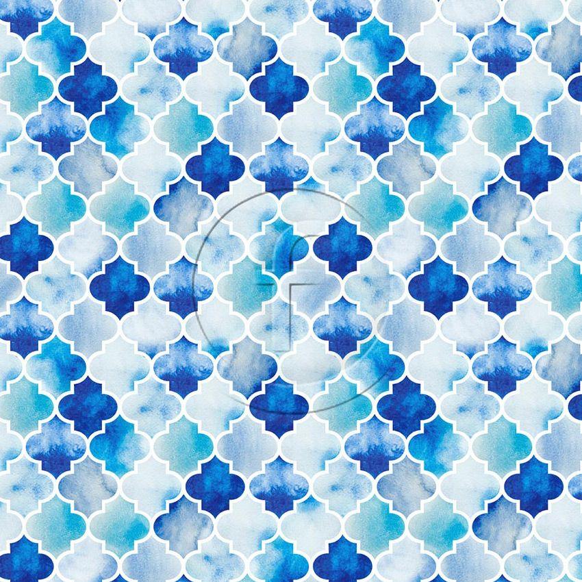 Sicily Blue - Printed Fabric