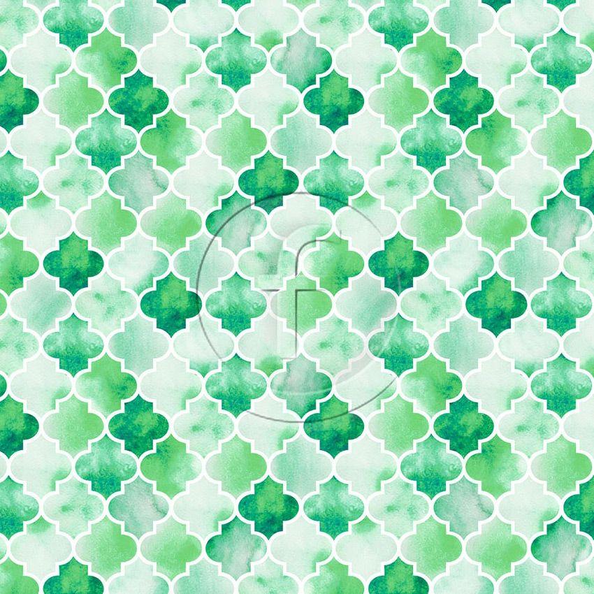 Sicily Green - Printed Fabric