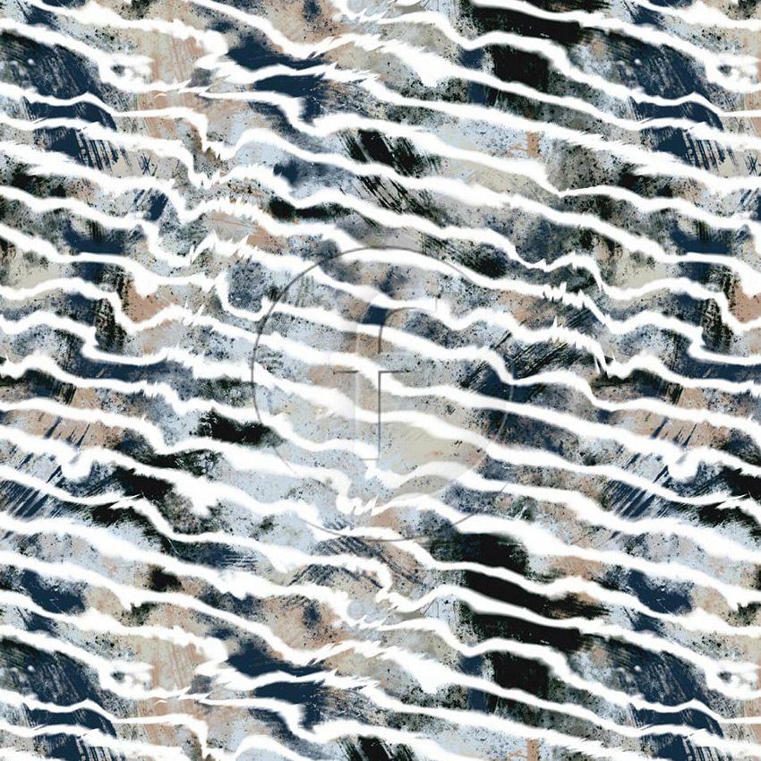 Pebble, Abstract, Textured Printed Stretch Fabric: Neutral