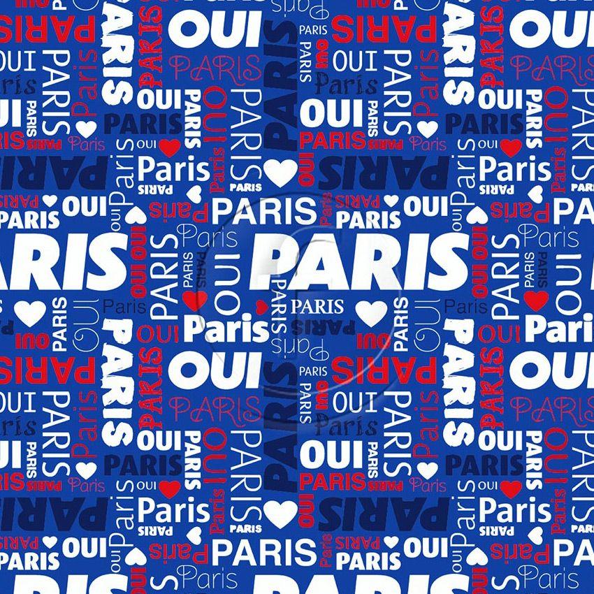 Oui Paris - Printed Stretch Fabric