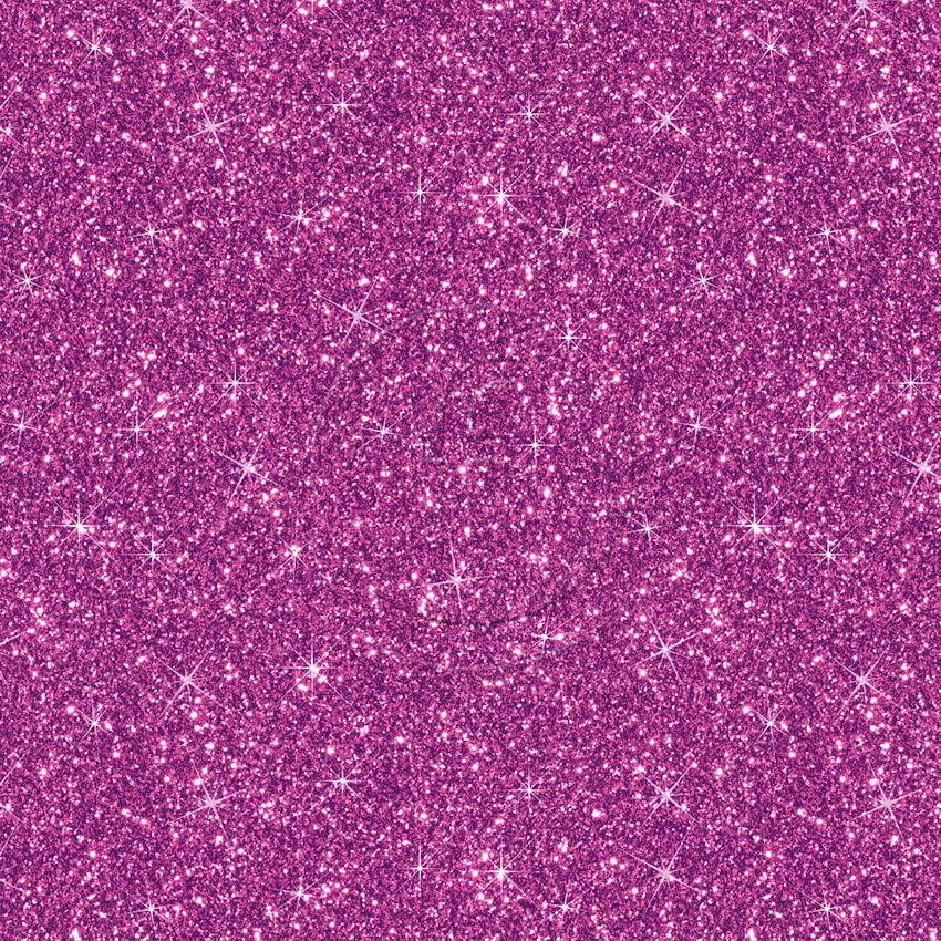 Printed Glitter Purple - Printed Fabric