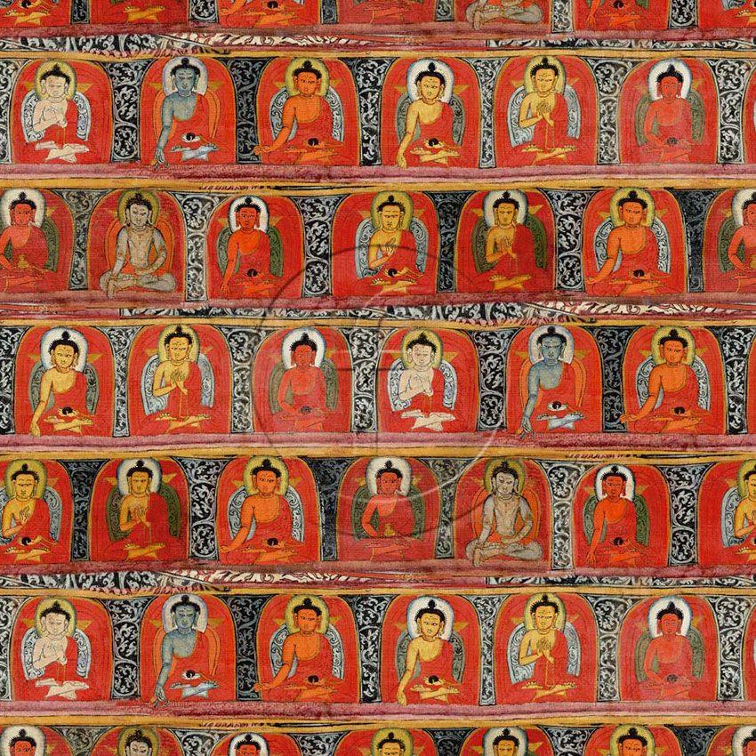 Buddha - Printed Fabric