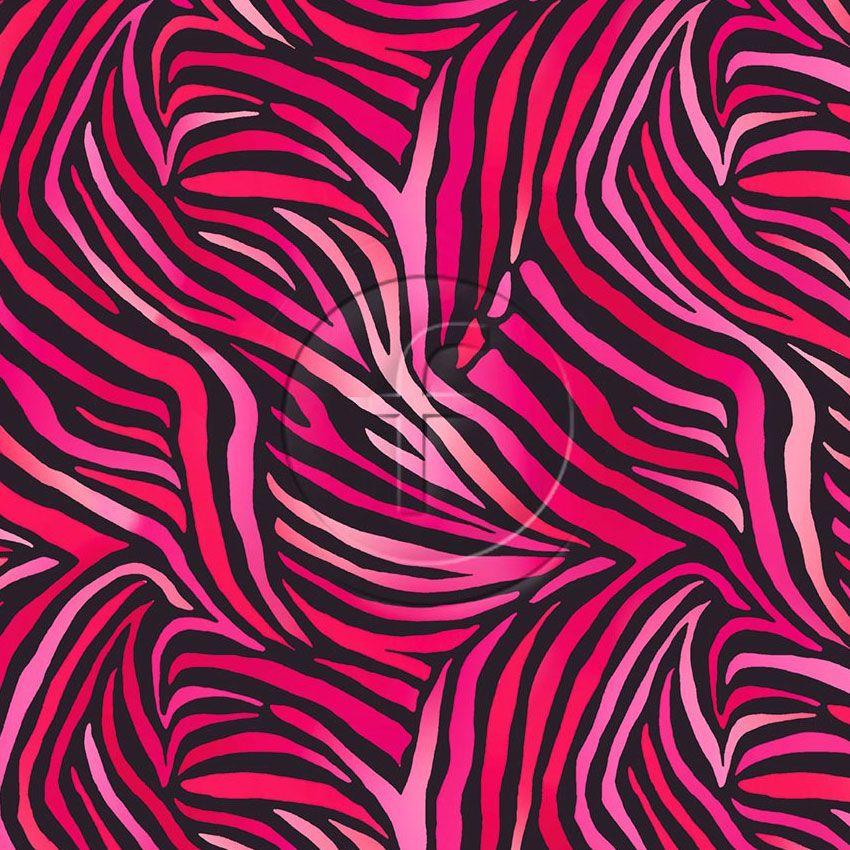 Imperial Zebra Pink, Animal Scalable Stretch Fabric
