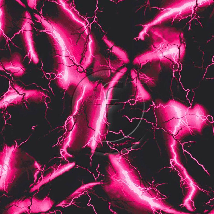 Lightning Two Pink - Scalable Patterned Stretch Fabric