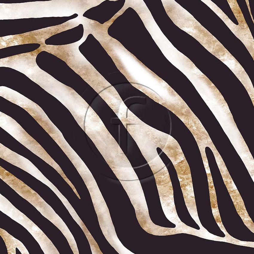 Zebra Hide, Animal Scalable Stretch Fabric: Neutral