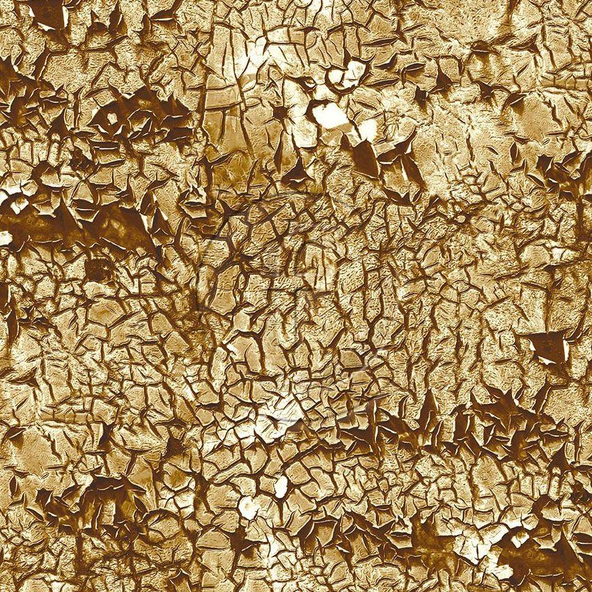 Crackle Glaze Copper - Printed Fabric