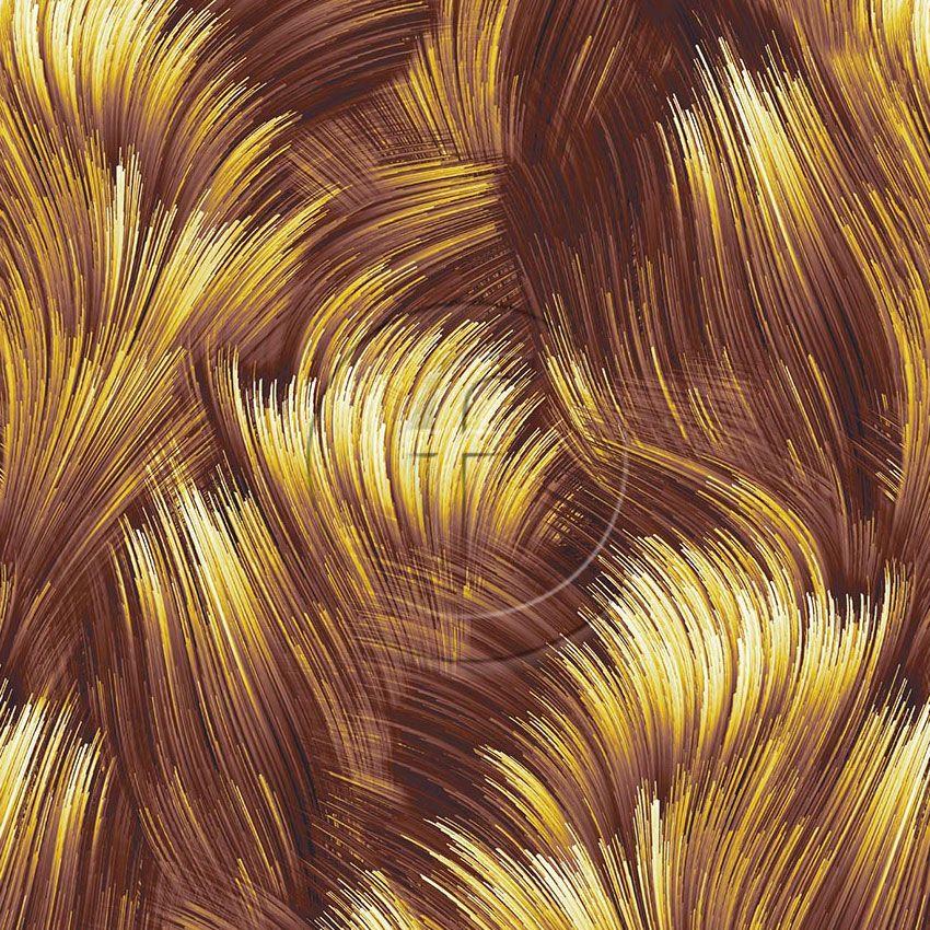 Fibres Autumn, Light Effects Scalable Stretch Fabric: Brown/Neutral