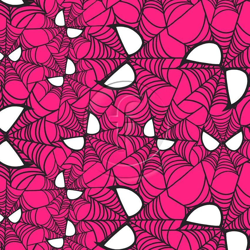Spidey Pink, Cartoon, Halloween Scalable Stretch Fabric