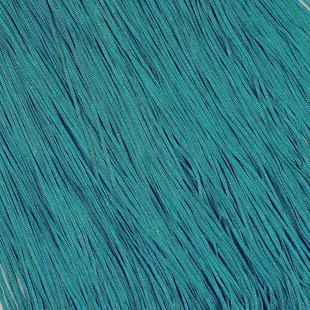 30Cms Turquoise Stretch Fringe