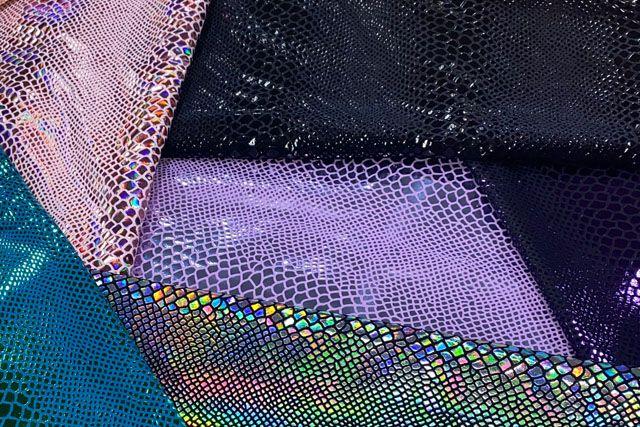 Foiled Lycra Fabric